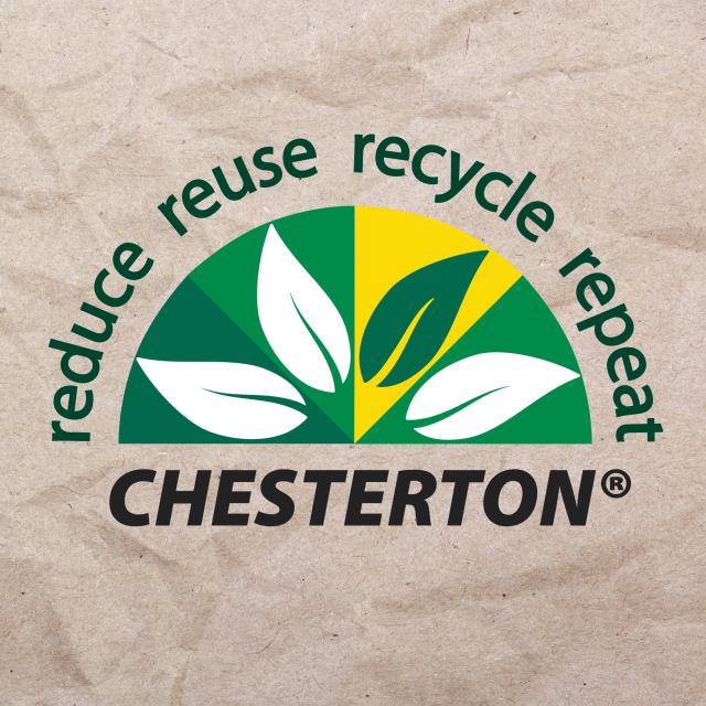 Chesterton Reduce Reuse Recycle Repeat Logo